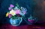 20. Wedgewood Jug and Flowers
