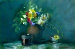 47. Daffodils, Narcisi and a Copper Cup
